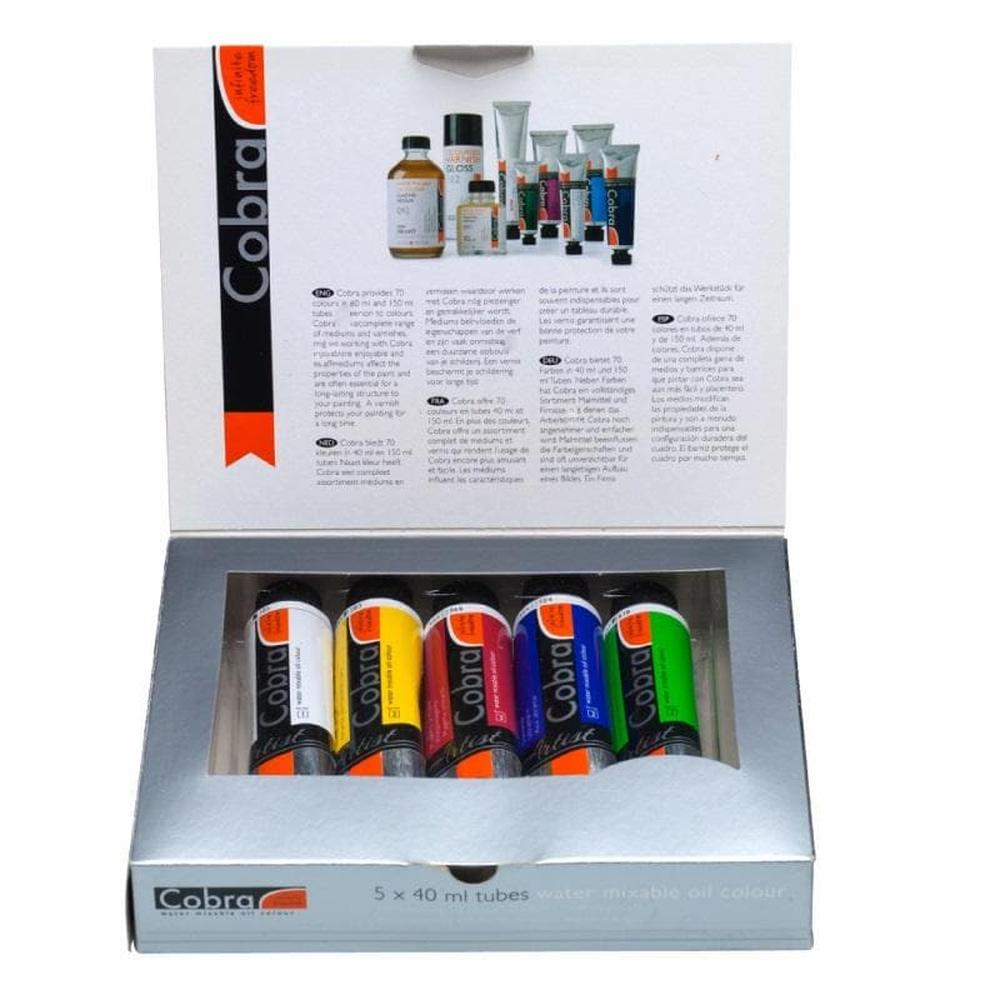 Set Óleo Iniciación 5 Colores De 40 Ml Royal Talens