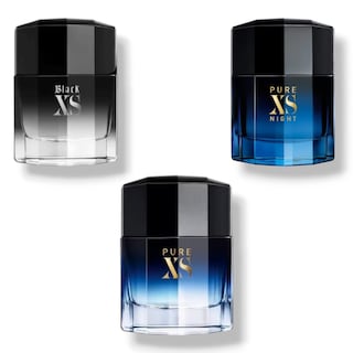 Foto 1 | Set Paco Rabbane Black Xs, Pure Xs, Pure Xs Night 3 Piezas 30ml Cada Uno