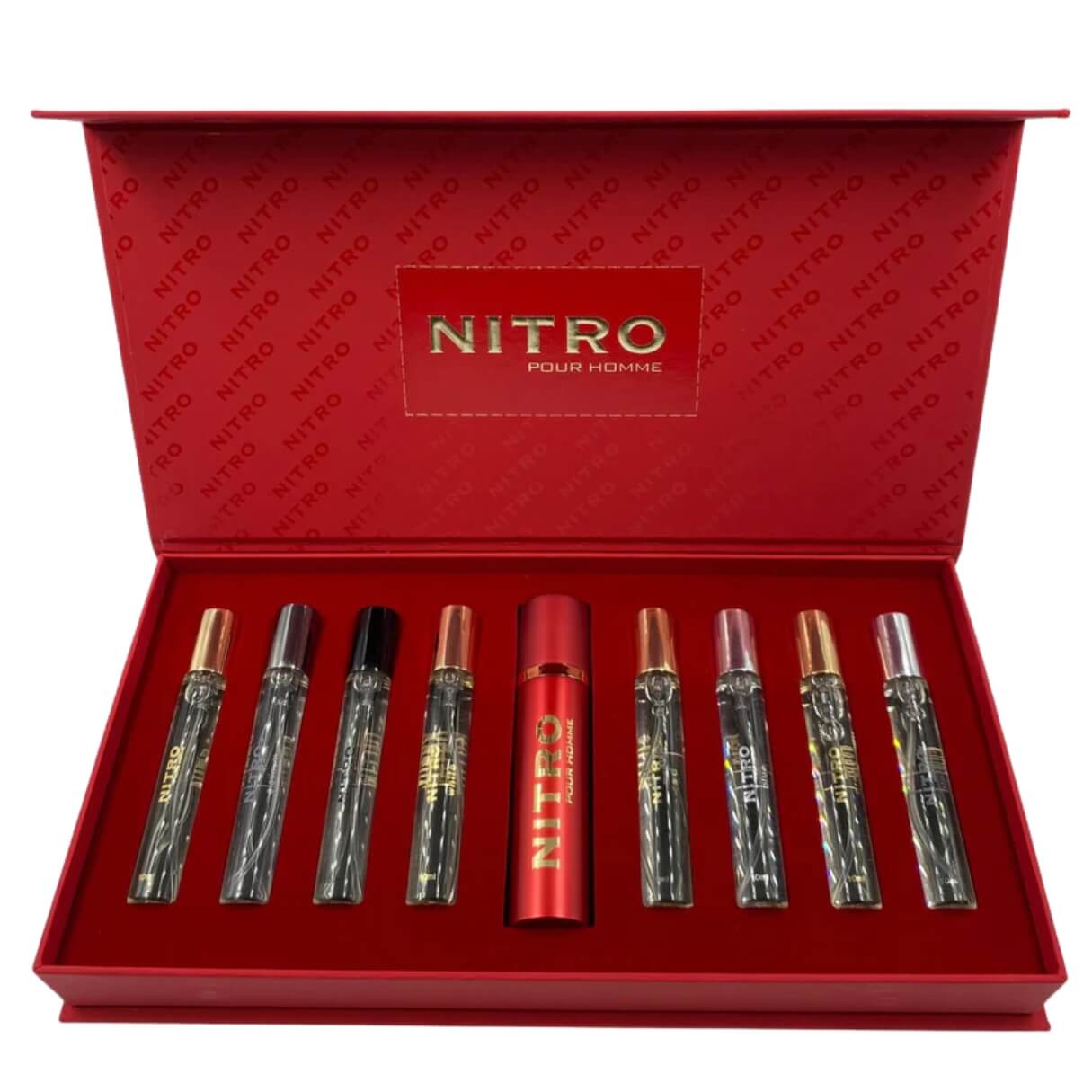 Foto 2 pulgar | Set 8pzs Mini Dumont Nitro Pour Homme Collection