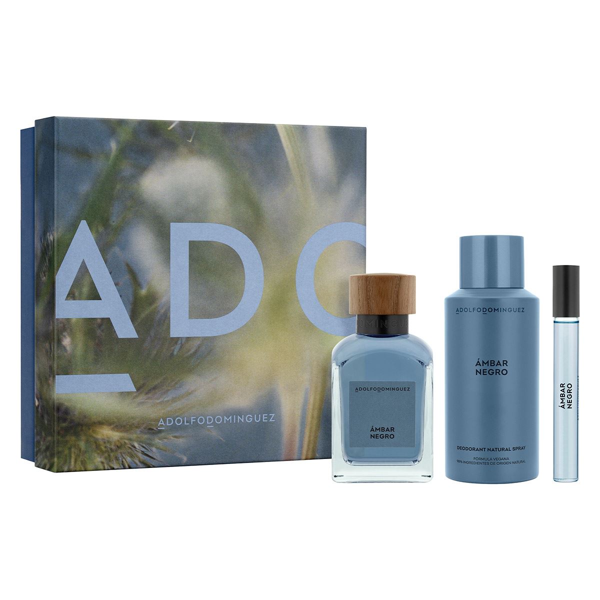 Foto 2 pulgar | Ámbar Negro Para Hombre / Set - 120 Ml Eau De Toilette Spra