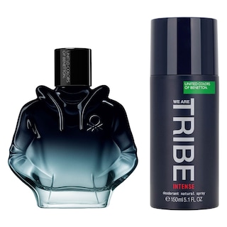 Foto 2 | Benetton Tribe Intense Set Para Hombre
