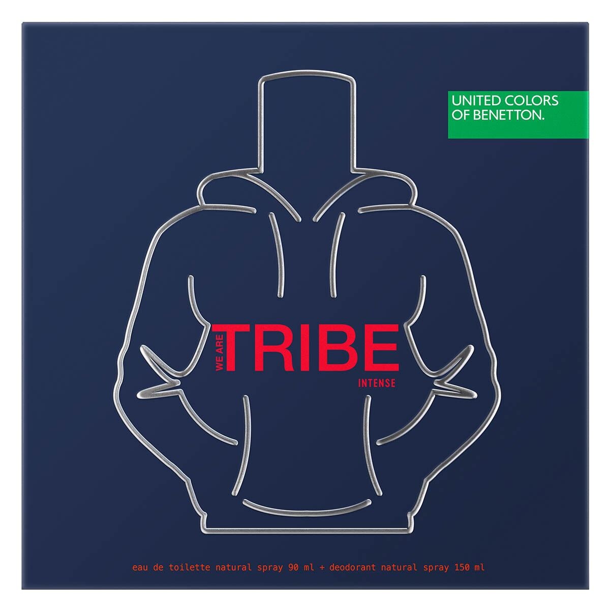 Foto 4 pulgar | Benetton Tribe Intense Set Para Hombre