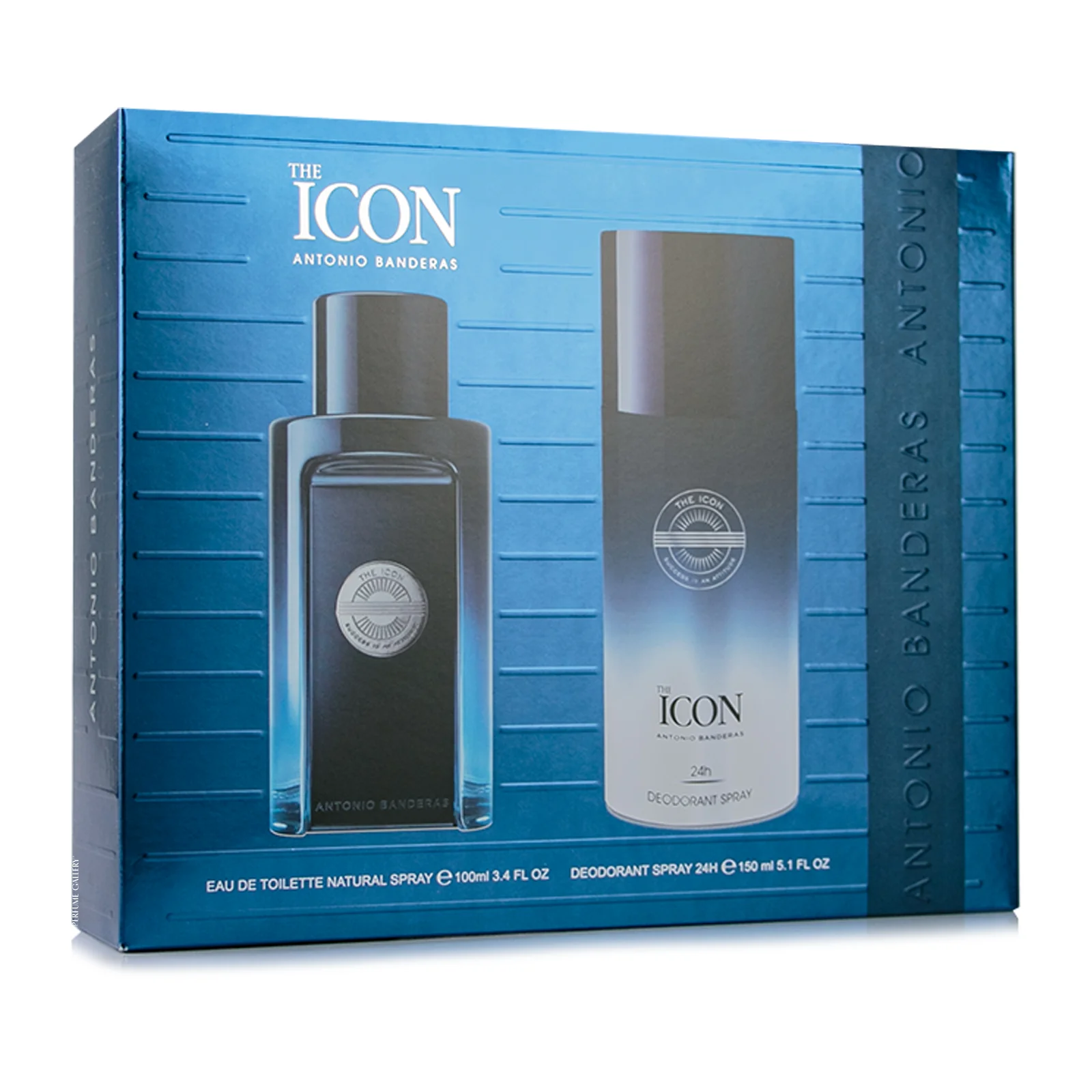 Foto 5 pulgar | Set de Perfume Antonio Banderas The Icon Edt 100 ml + Desodorante 150 ml