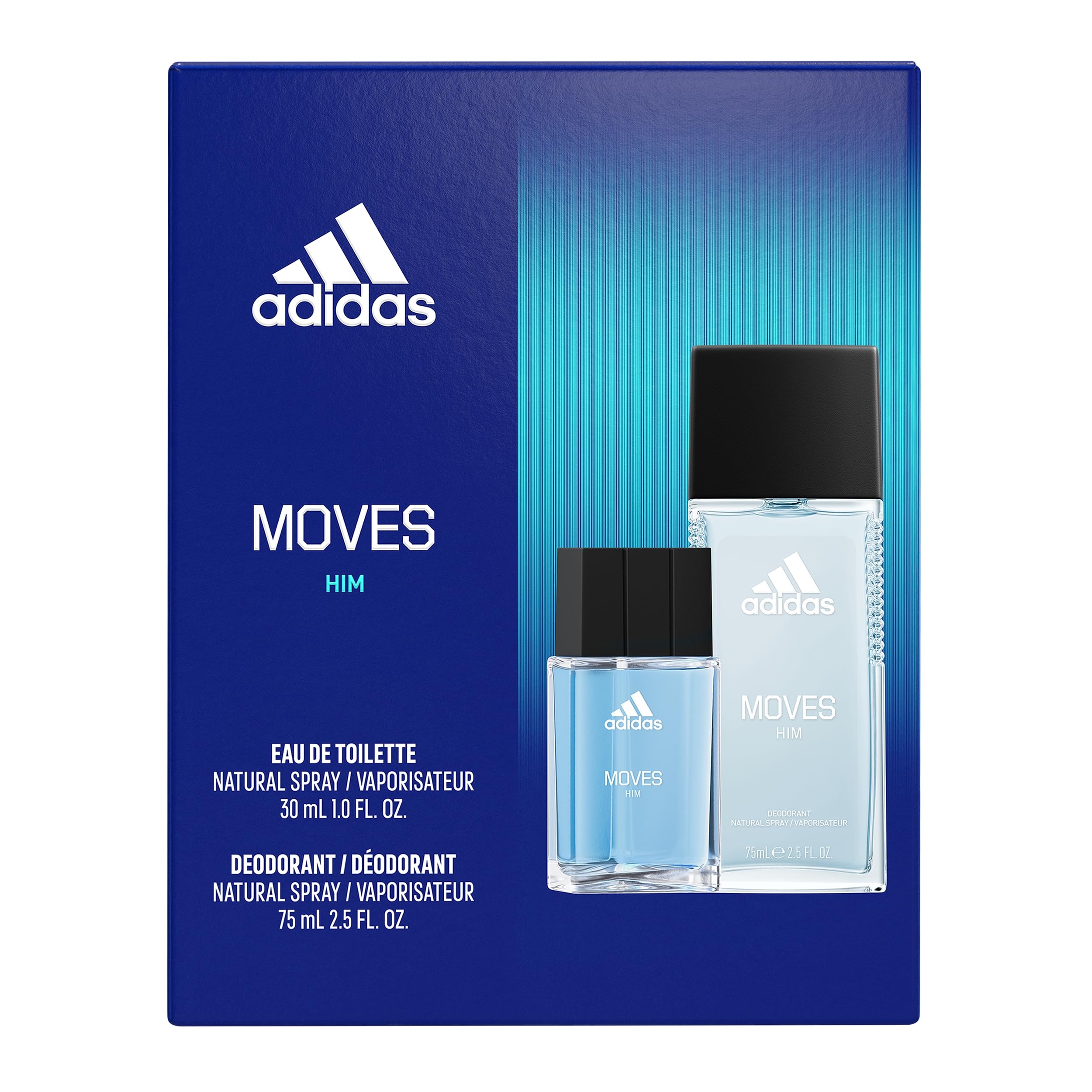 Foto 5 pulgar | Set de Perfume Adidas Moves 2 Piezas para Hombre-Venta Internacional