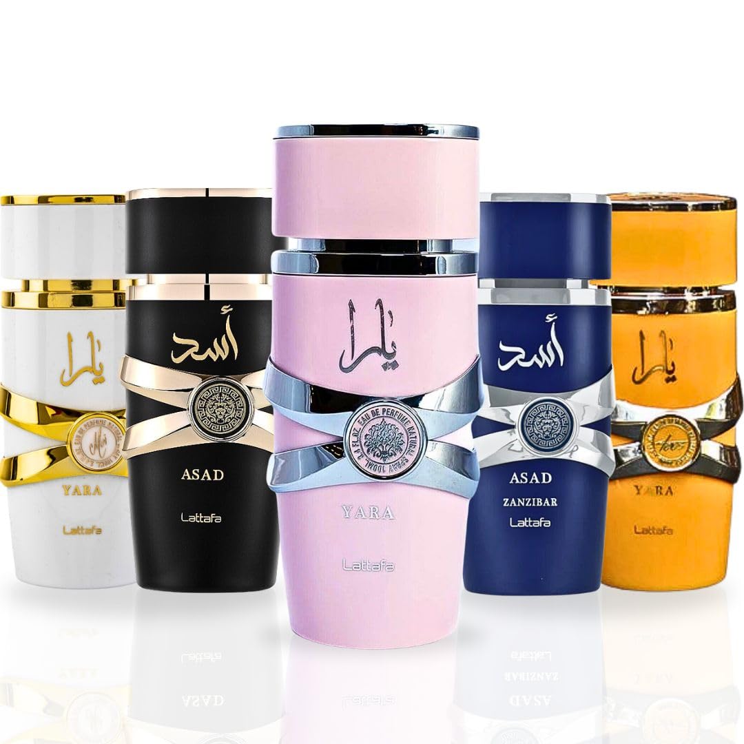 Set de Perfume Lattafa Yara Collection 5 Piezas 100 Ml Eau de Parfum - Venta Internacional