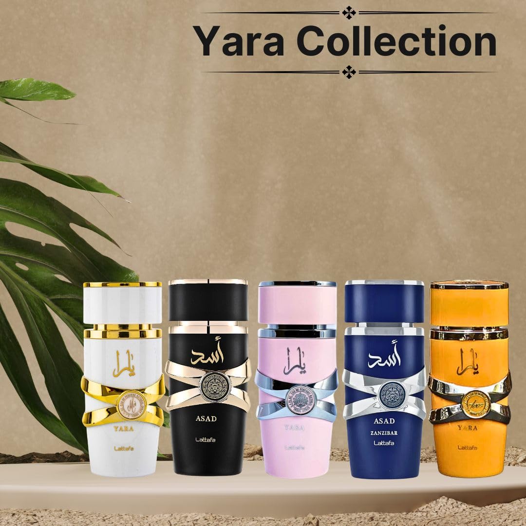 Foto 6 pulgar | Set de Perfume Lattafa Yara Collection 5 Piezas 100 Ml Eau de Parfum - Venta Internacional