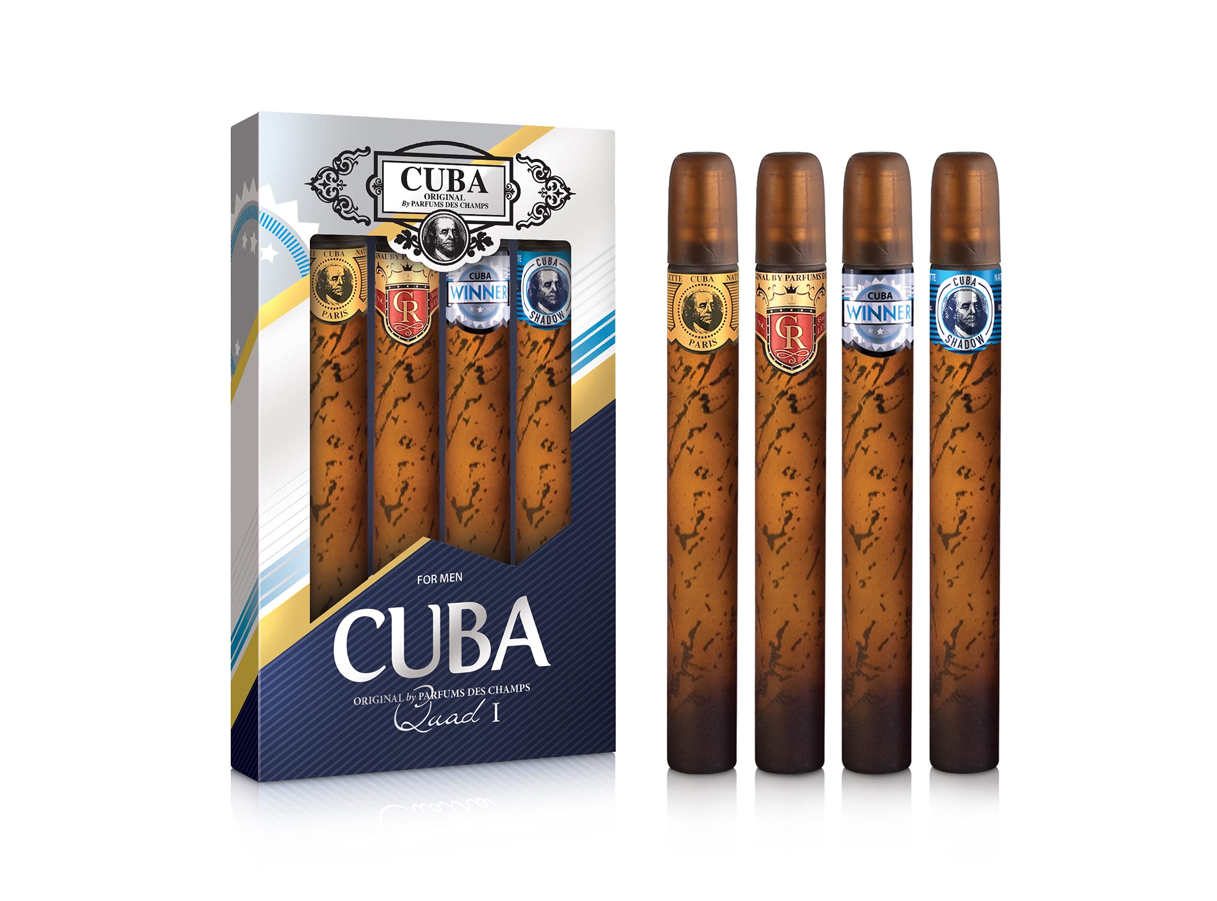 Foto 2 pulgar | Set de Perfumes Cuba Quad I 4 Piezas Edt - Venta Internacional