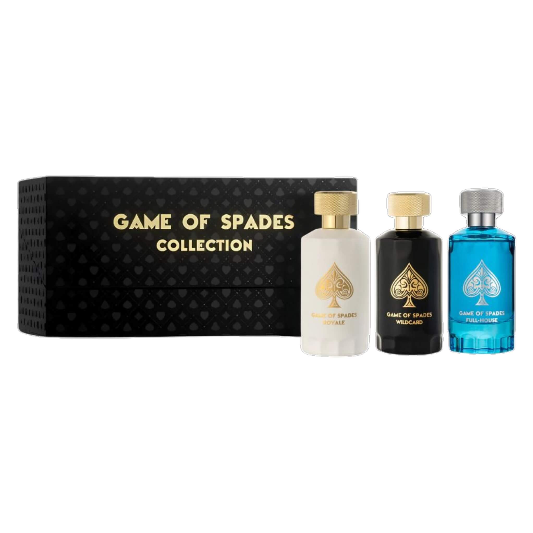 Set 3pzs Game Of Spades Collection 30ml