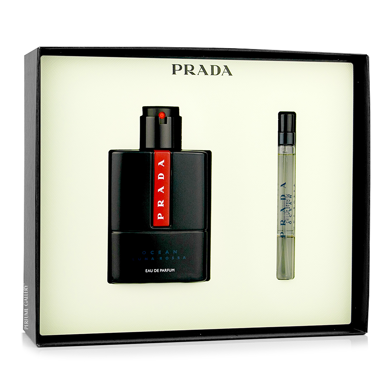 Foto 3 pulgar | Set Para Caballero Prada Luna Rossa Ocean Edp 100ml + Perfumero Edp 10ml