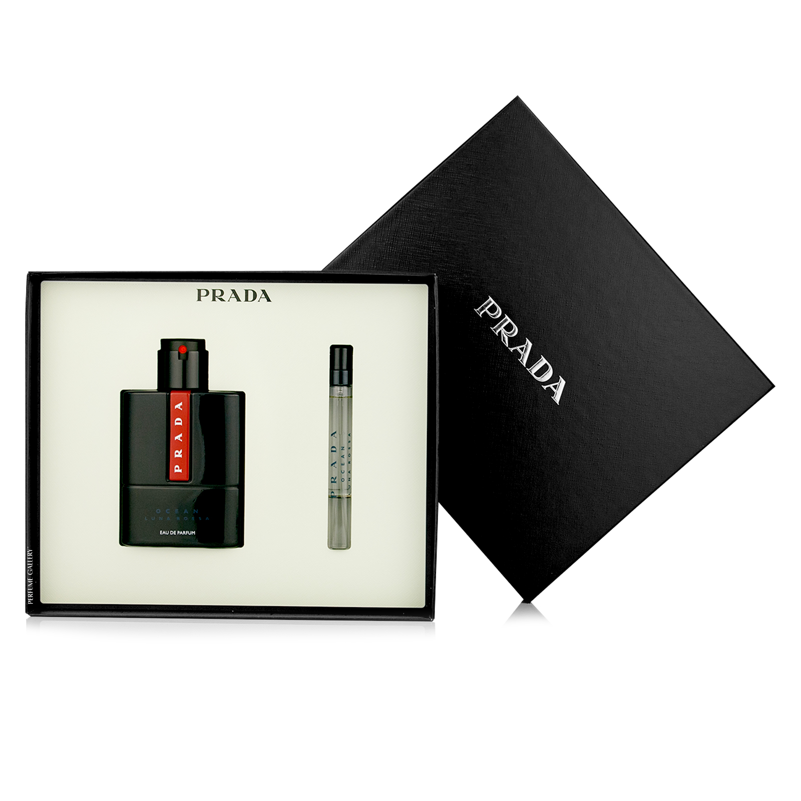 Foto 4 pulgar | Set Para Caballero Prada Luna Rossa Ocean Edp 100ml + Perfumero Edp 10ml