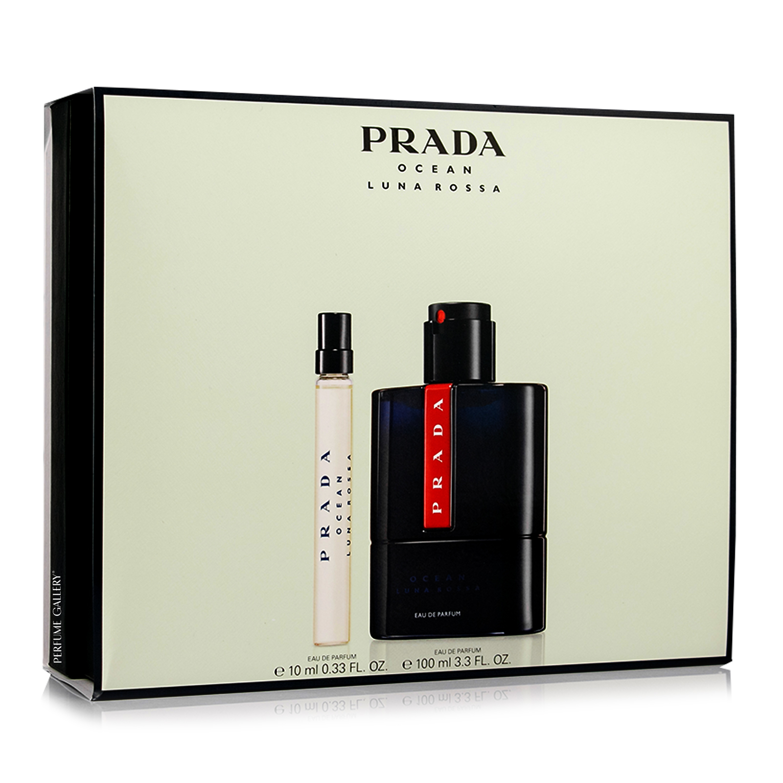 Foto 5 pulgar | Set Para Caballero Prada Luna Rossa Ocean Edp 100ml + Perfumero Edp 10ml