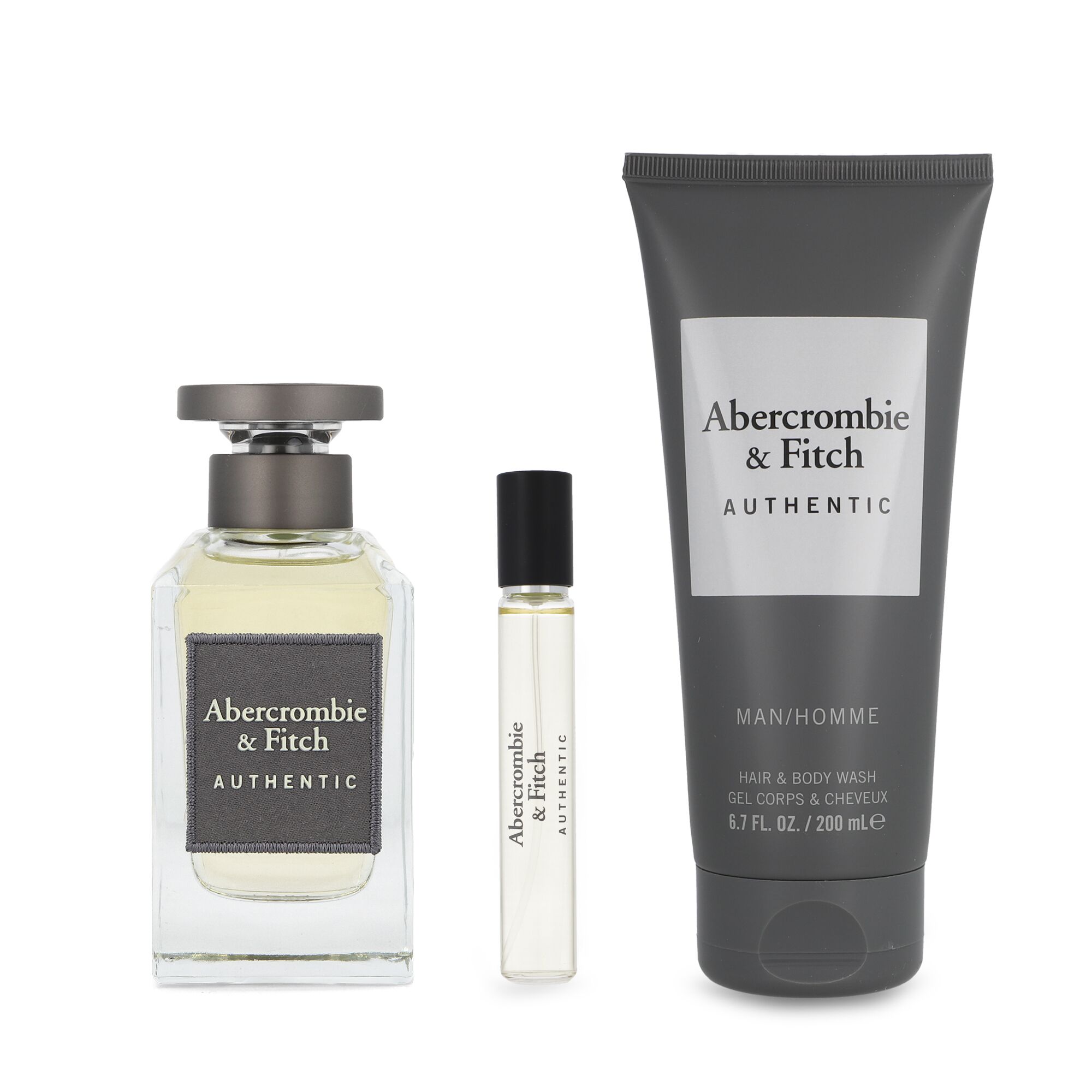 Set Abercrombie And Fitch Authentic 3pzs