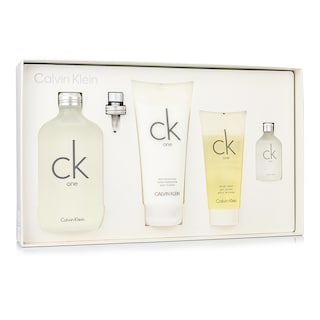 Foto 2 | Set De Perfume Para Hombres Y Mujeres Ck One Edt 200ml + Locion Hidratante 200ml + Gel De Ducha 100ml + Replica 15ml