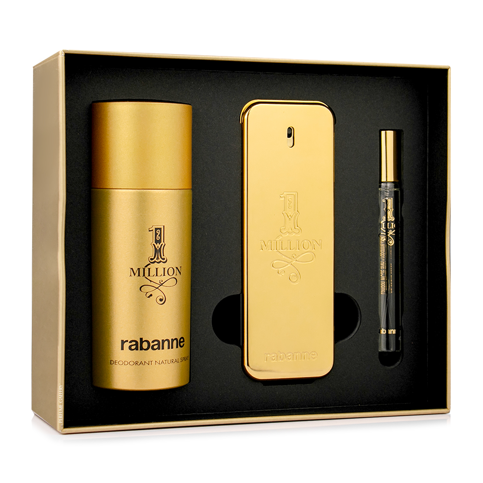 Foto 3 pulgar | Set Para Caballero 1 Million Edt 100ml + Desodorante 150ml + Perfumero 10ml
