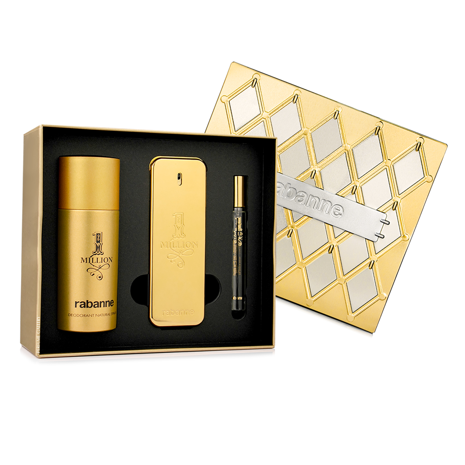 Foto 4 pulgar | Set Para Caballero 1 Million Edt 100ml + Desodorante 150ml + Perfumero 10ml