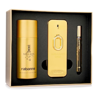 Foto 2 | Set Para Caballero Million Gold Edp 100ml + Desodorante 150ml + Perfumero 10ml
