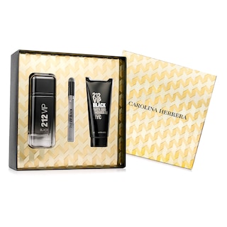 Foto 3 | Set Para Caballero 212 Vip Black Edp 100ml + Gel De Ducha 100 Ml + Perfumero 10 Ml