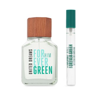Foto 1 | Set Benetton United Dreams Forever Green Man 2 Piezas