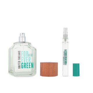 Foto 3 | Set Benetton United Dreams Forever Green Man 2 Piezas