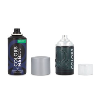 Foto 3 | Set Benetton Colors Black 2 Piezas