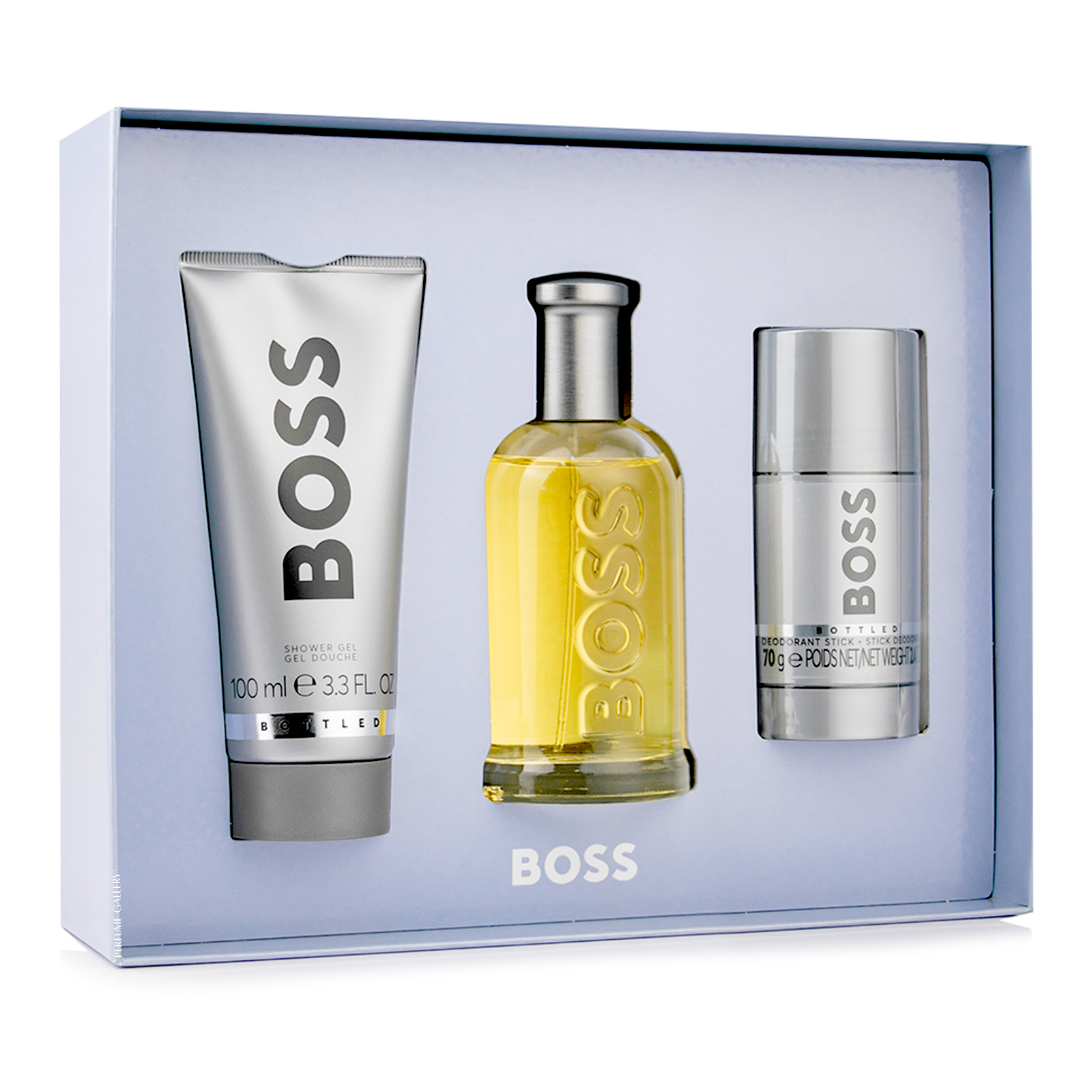 Foto 3 | Set Para Caballero Hugo Boss Bottled Edt 100ml + Gel De Ducha 100ml + Desodorante 75g