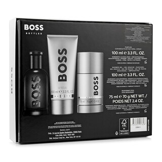 Foto 2 | Set Para Caballero Hugo Boss Bottled Parfum 100ml + Gel De Ducha 100ml + Desodorante 75g