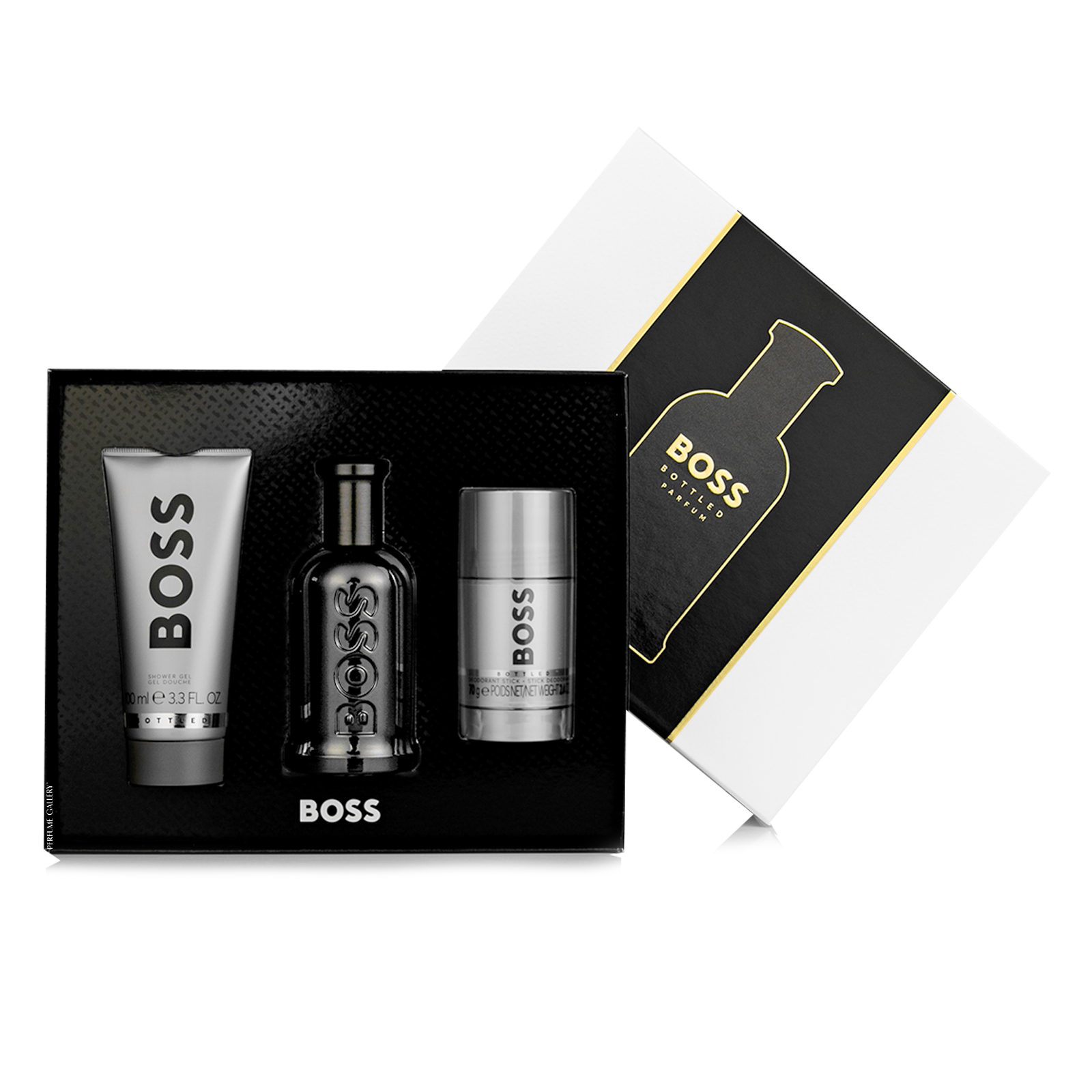 Foto 5 pulgar | Set Para Caballero Hugo Boss Bottled Parfum 100ml + Gel De Ducha 100ml + Desodorante 75g
