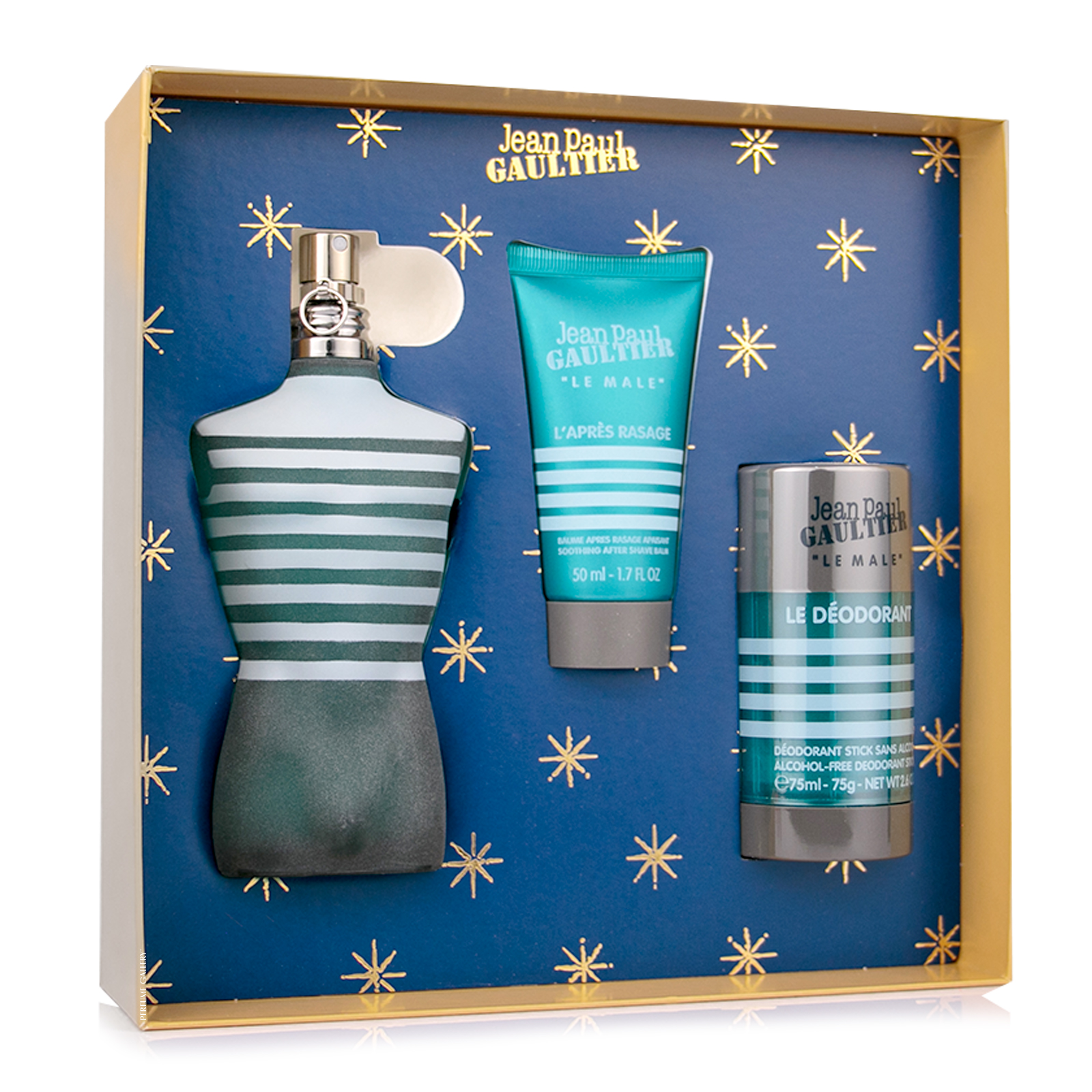 Foto 3 pulgar | Set Para Caballero Jpg Le Male Edt 125 Ml + Crema Para Afeitar 50ml + Desodorante 75 G