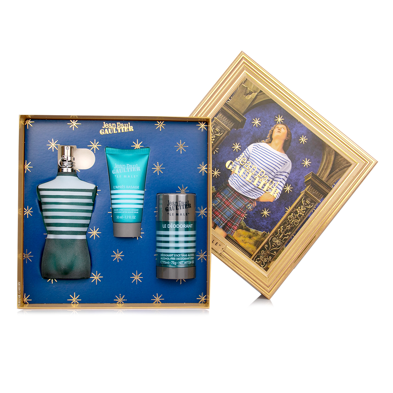 Foto 4 pulgar | Set Para Caballero Jpg Le Male Edt 125 Ml + Crema Para Afeitar 50ml + Desodorante 75 G