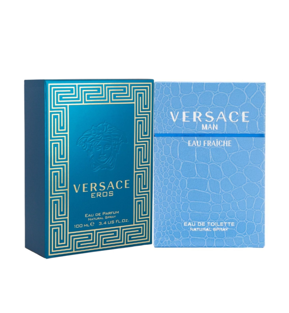 Foto 4 pulgar | Versace Eros 100 Ml Edp Caballero Y Versace Eau Fraiche 05 Ml Edp Caballero