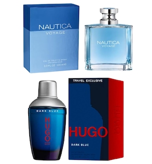 Foto 2 | Hugo Boss Dark Blue 75 Ml Edt Caballero Y Nautica Voyage 100 Ml Edt Caballero