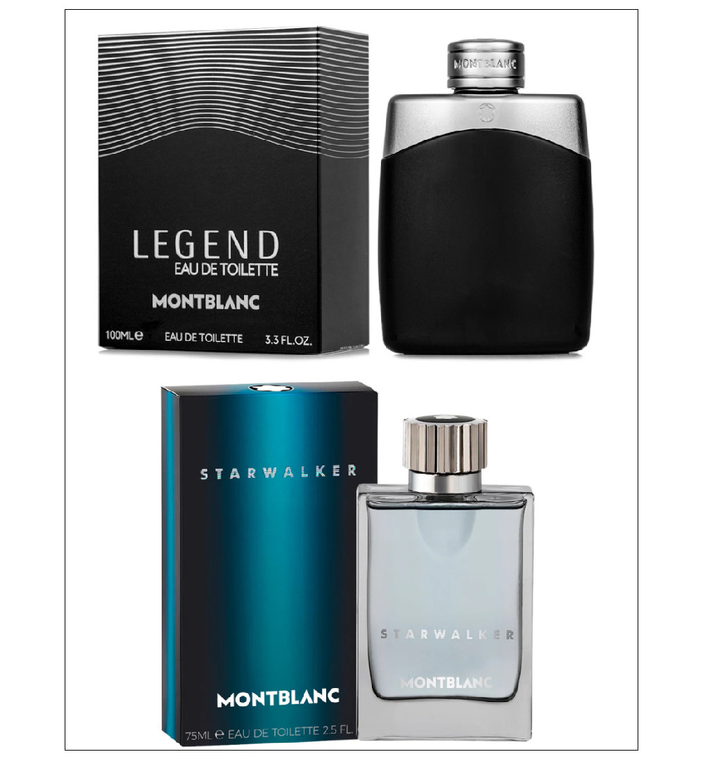 Foto 3 | Mont Blanc Starwalker 75ml Edt Caballero Y Legend 100ml Edt Caballero