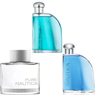 Foto 1 | Set Caballero Nautica Pure + Nautica Classic + Nautica Blue 100ml Edt C/u