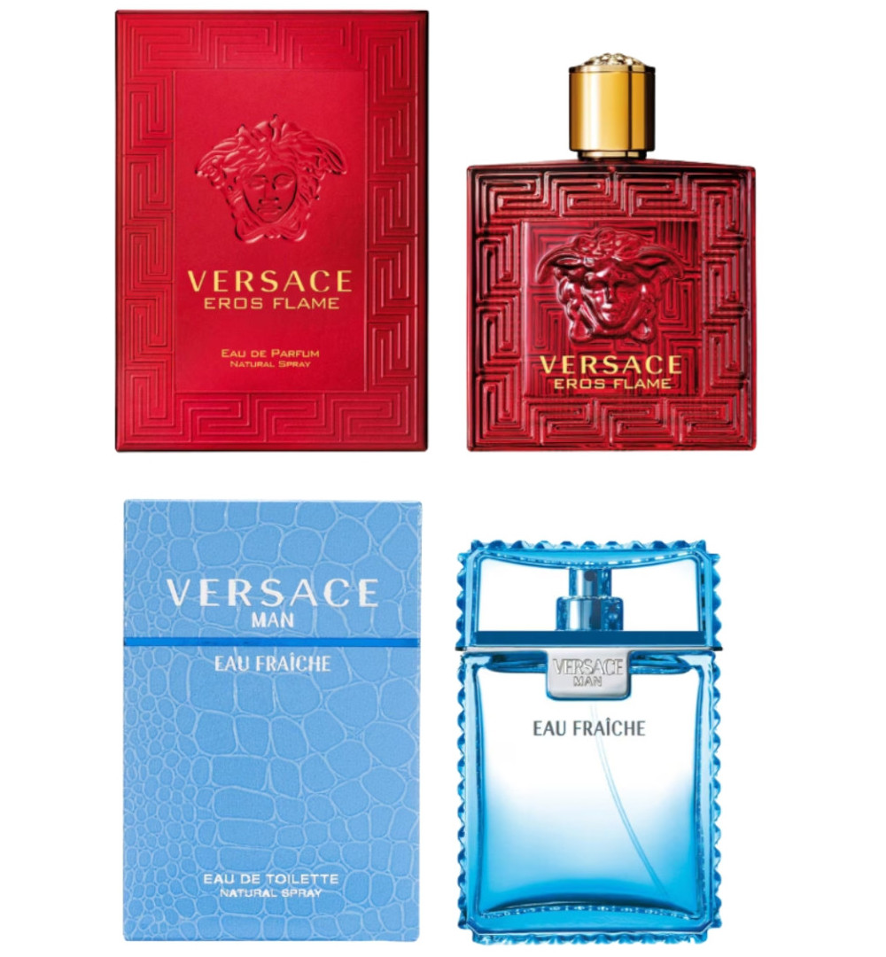 Foto 3 pulgar | Versace Eros Flame 200 Ml Edp Caballero Y Versace Eau Fraiche 05 Ml Edp Caballero