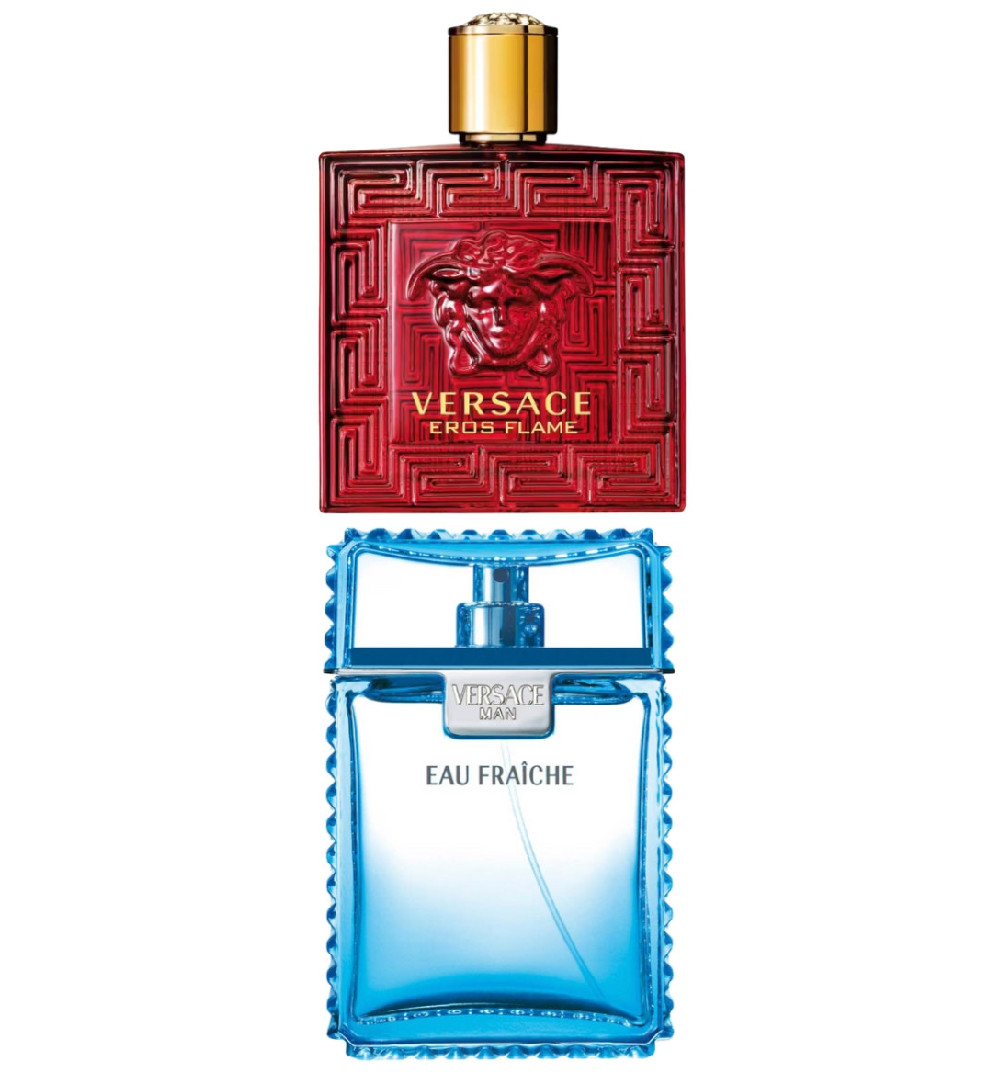 Foto 4 pulgar | Versace Eros Flame 200 Ml Edp Caballero Y Versace Eau Fraiche 05 Ml Edp Caballero