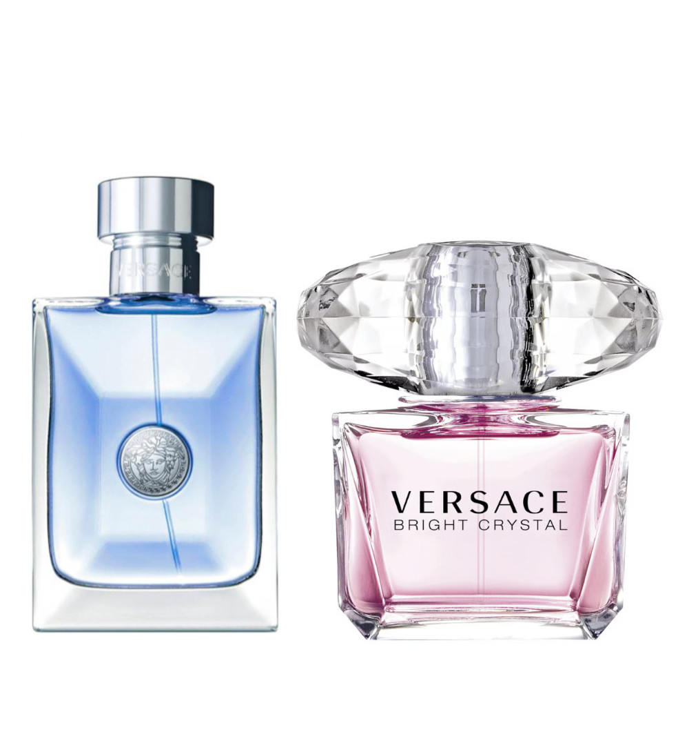 Foto 3 pulgar | Set de Perfumes Versace Homme y Bright Crystal para Hombre y Mujer