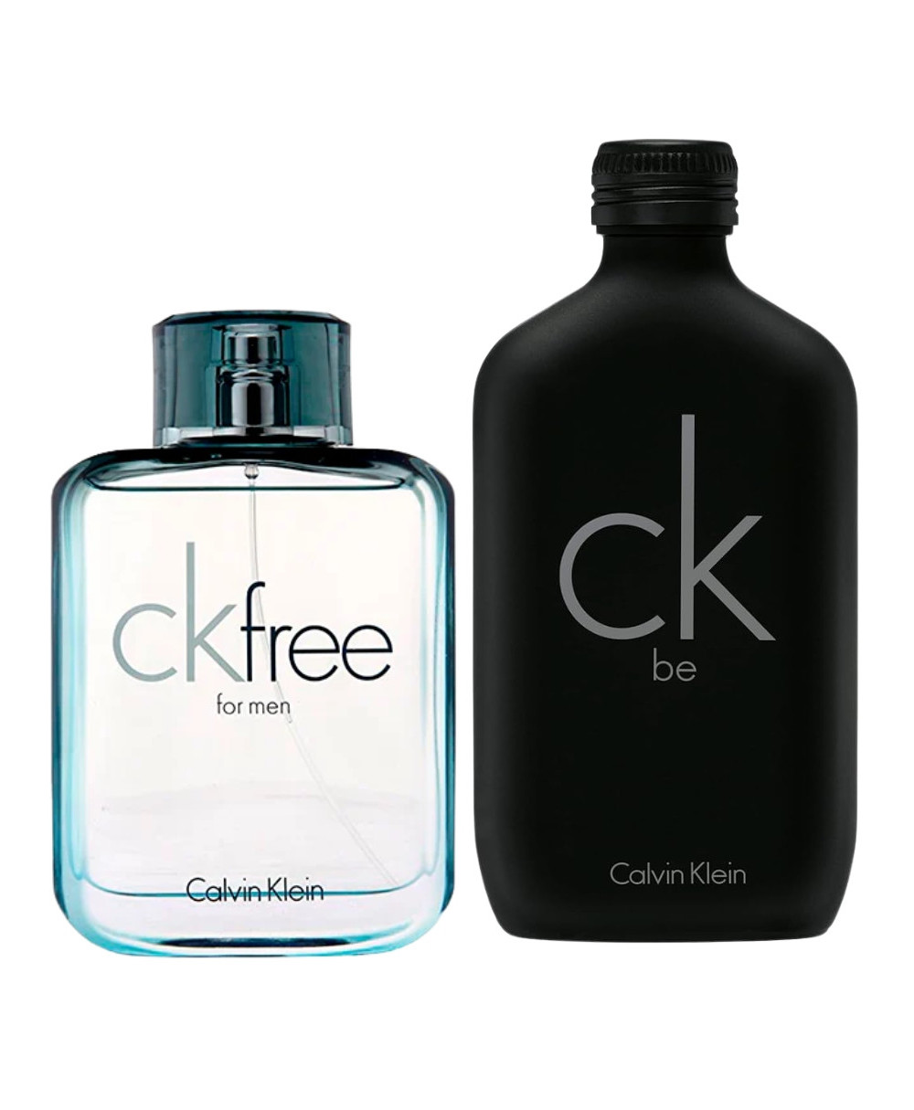 Foto 2 pulgar | Set Calvin Klein Ck Free 100 Ml Edt Caballero + Ck Be 100 Ml Edt Unisex