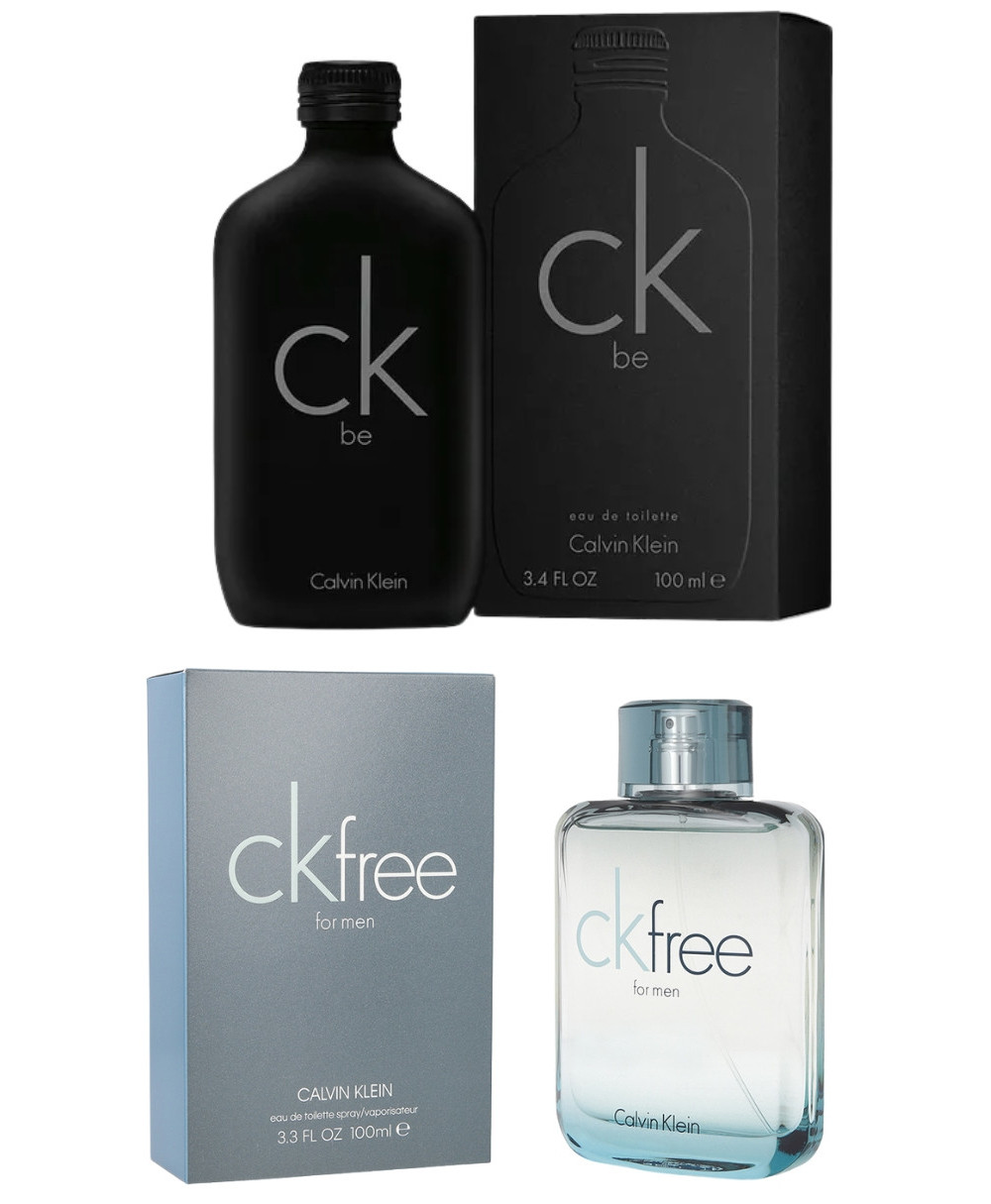 Foto 3 pulgar | Set Calvin Klein Ck Free 100 Ml Edt Caballero + Ck Be 100 Ml Edt Unisex