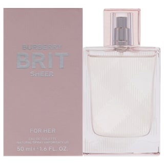 Foto 1 | Perfume Burberry Brit Sheer Eau De Toilette 50 ml - Venta Internacional