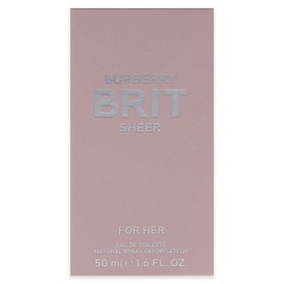 Foto 5 | Perfume Burberry Brit Sheer Eau De Toilette 50 ml - Venta Internacional
