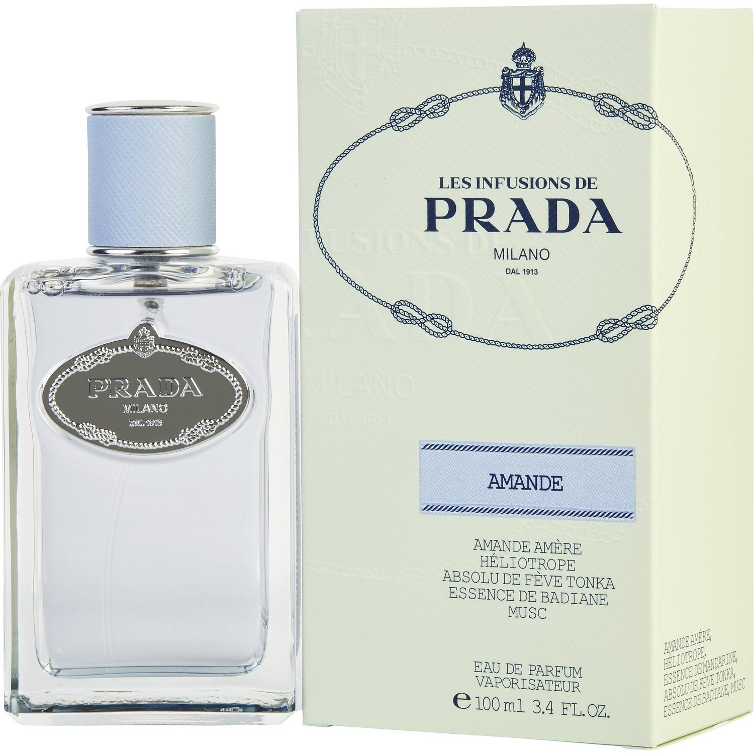 Perfume Prada Infusion de Amande Eau de Parfum Spray 3.4 Oz - Venta Internacional