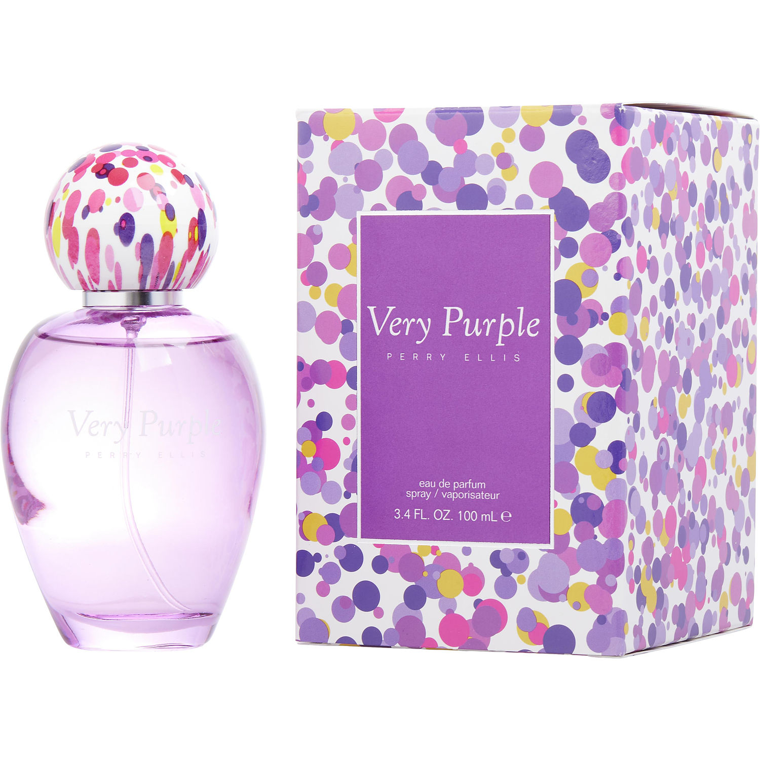 Foto 2 pulgar | Perfume Perry Ellis Very Purple Eau De Parfum En Espray 100 Ml - Venta Internacional