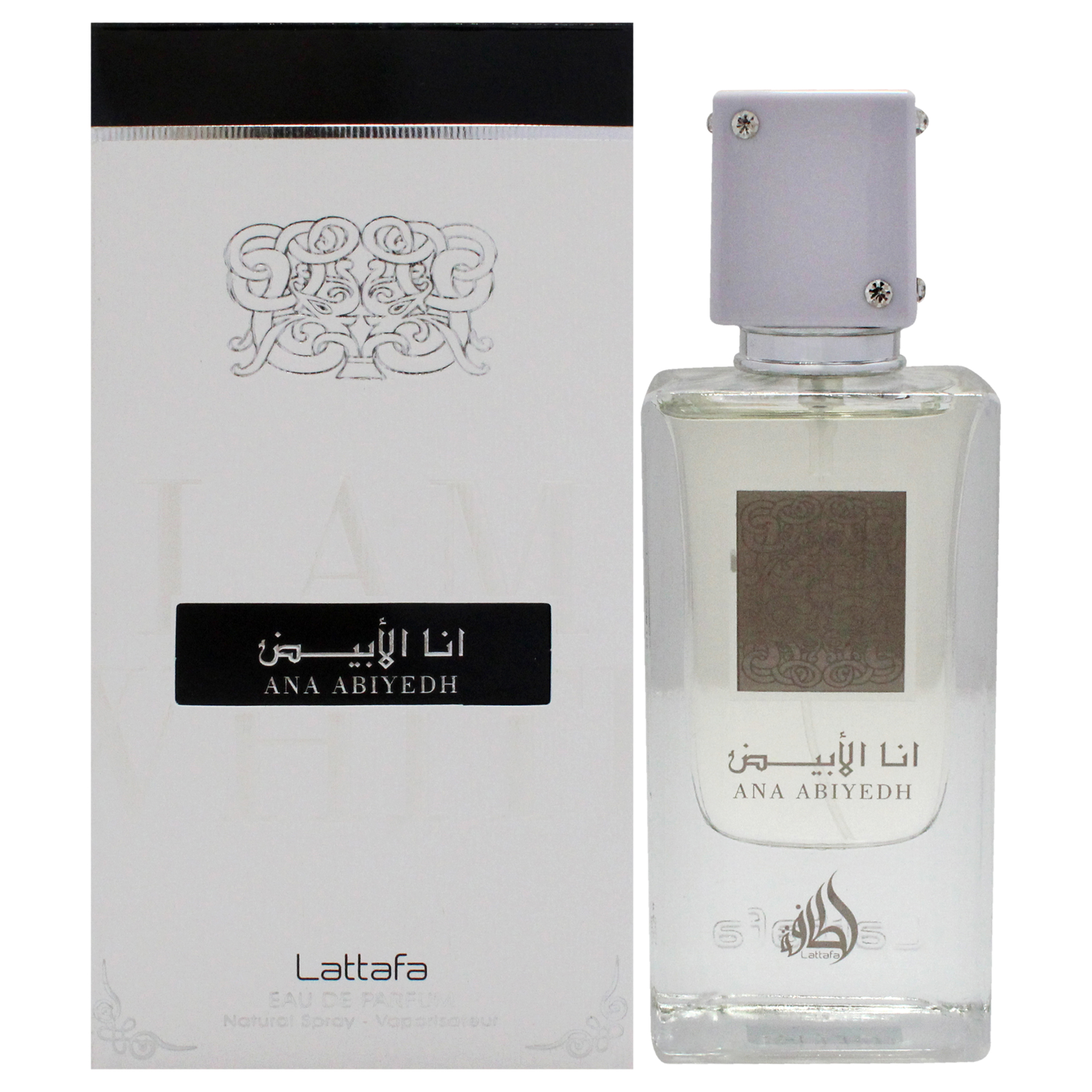 Perfume Lattafa Ana Abiyedh 2.04 Eau de Parfum en Aerosol para Hombre -Venta Internacional