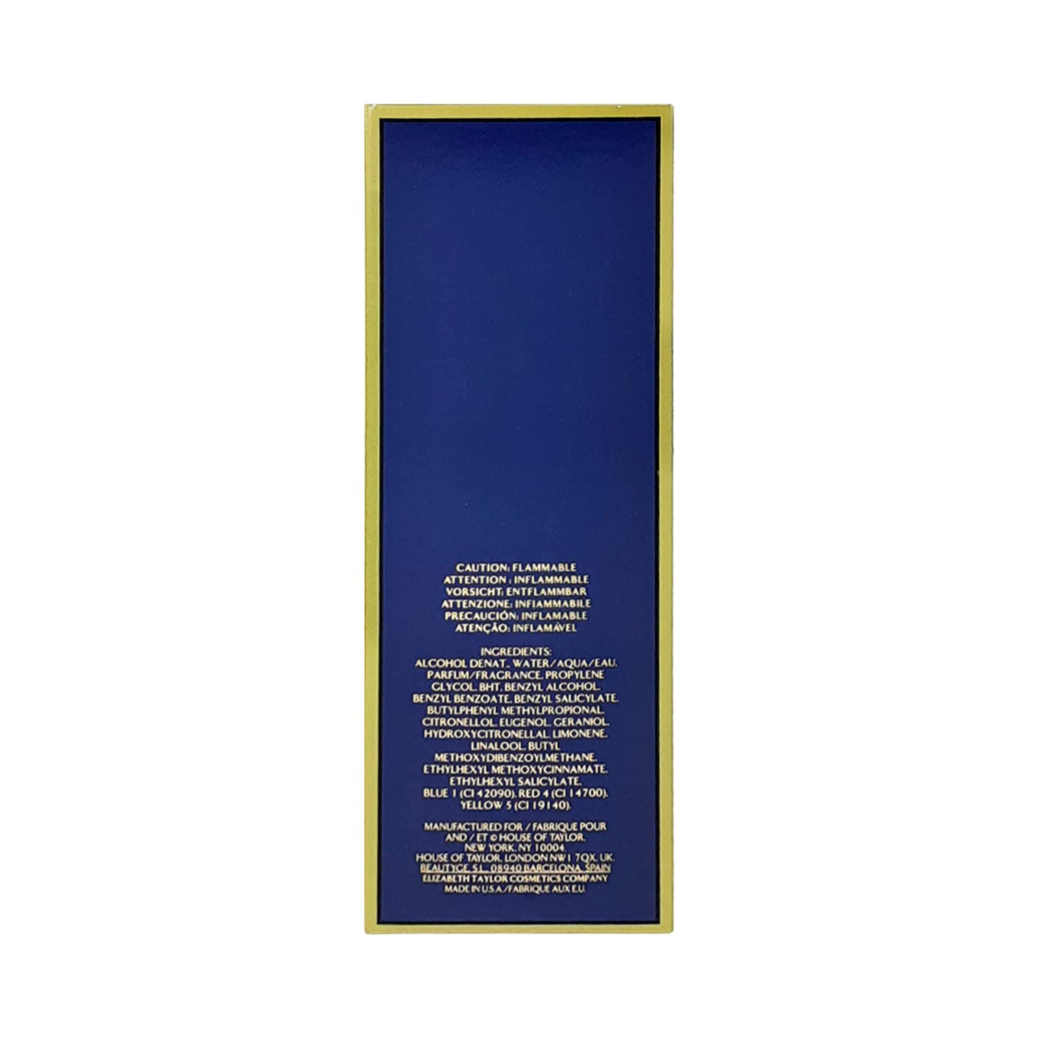 Foto 4 pulgar | Perfume Elizabeth Taylor Diamonds & Sapphires Eau De Toilett - Venta Internacional