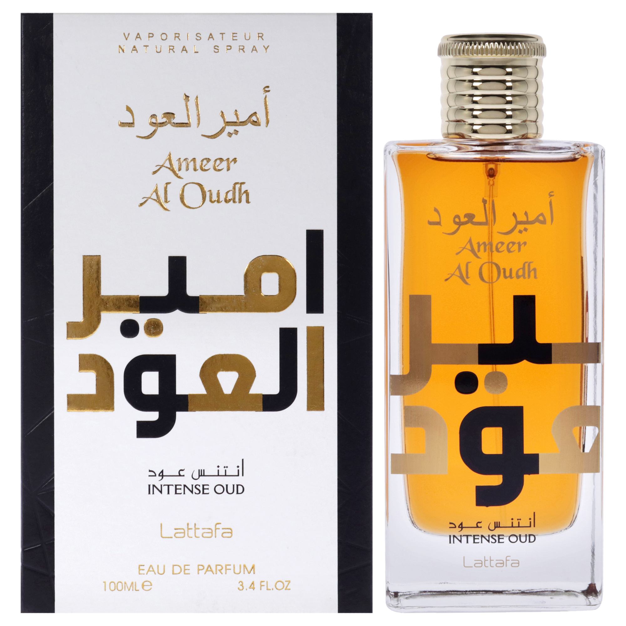 Perfume Eau De Parfum Ameer Al Oud Intense Oud 100 ml 34 Oz - Venta Internacional