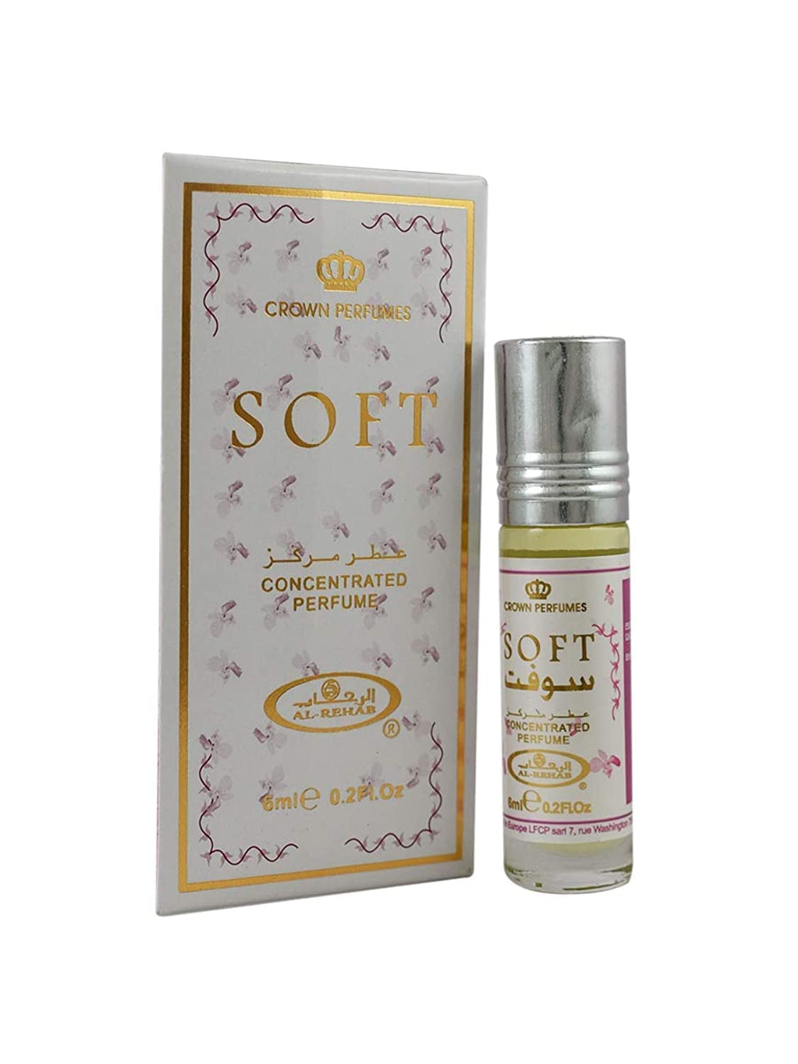 Perfume Al-Rehab Soft Concentrado Rollerball 6ml - Venta Internacional