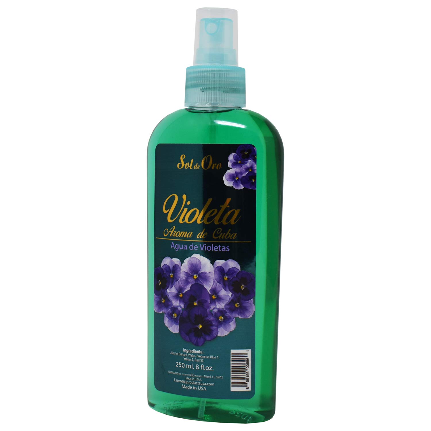 Foto 3 pulgar | Perfume Sol de Oro Violet Aroma Of Cuba Water Of Violet 240 ml 2 Piezas - Venta Internacional