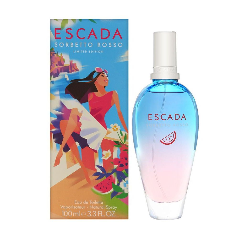 Foto 2 pulgar | Perfume Escada Sorbetto Rosso Edt 100ml Para Mujer - Venta Internacional