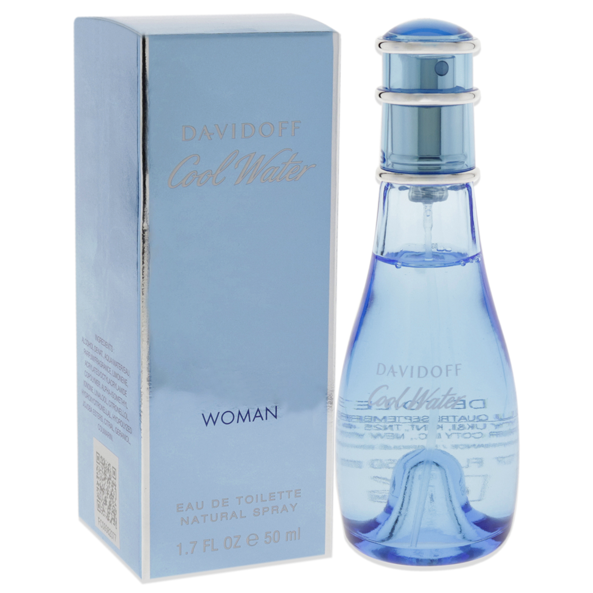 Foto 4 pulgar | Perfume Davidoff Cool Water Para Mujer 50 Ml - Venta Internacional.