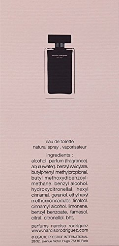 Foto 3 | Perfume Narciso Rodriguez Para Mujer Edt En Aerosol De 100 Ml - Venta Internacional.